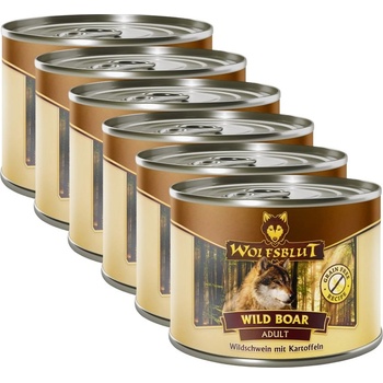 Wolfsblut Консерва Wolfsblut Wild Boar 6 x 200 г