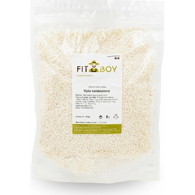 Fitboy Ryža guľatozrnná 1 kg