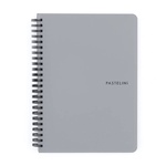 KARTON P+P Pastelini Grey A5 60-листова тетрадка със спирала 8-805 (8-805)