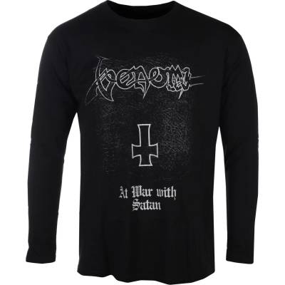 Plastic head мъжка тениска с дълъг ръкав venom - at war with satan - plastic head - ph13376ls