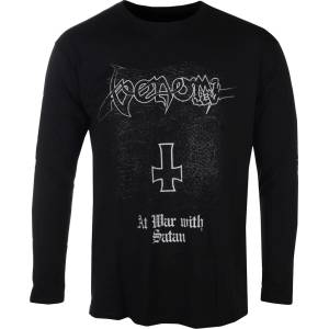 Plastic head мъжка тениска с дълъг ръкав venom - at war with satan - plastic head - ph13376ls