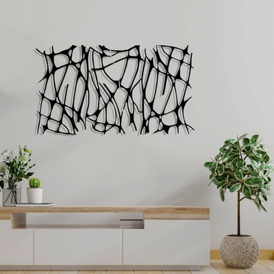 Decono Метална Декорация Абстрактна Мрежа