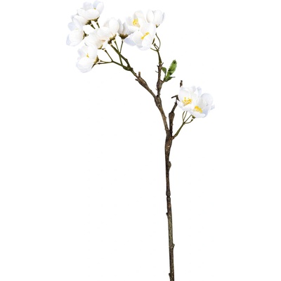 GASPER Větvička jabloně 60 cm, bílá