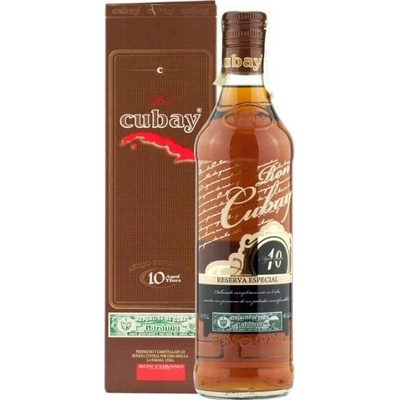 Ron Cubay 10 Anejo 40% 0,7 l (holá láhev)