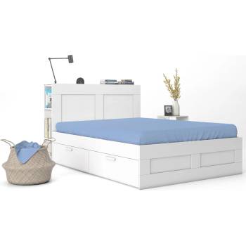 Image 1 of Чаршаф с ластик трико в модерно Синьо