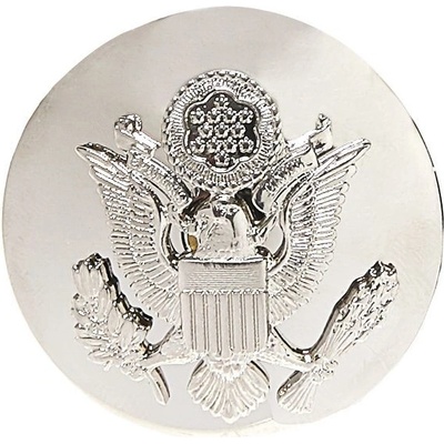 FOSCO Odznak US AIR FORCE OFFICER čepicový STŘÍBRNÝ