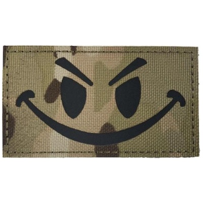 ARMED PATCHES Nášivka reflexní Evil Smiley, Multicam – Zboží Dáma