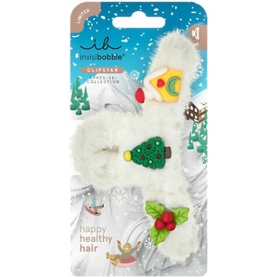 Invisibobble Aprés-Ski Clipstar L Ski Fluffy 1 ks, Ski Fluffy