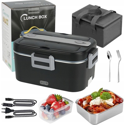 Ohřívací box na jídlo 12V/230V, Barvy Šedá – Zboží Dáma