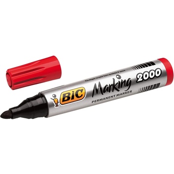Image 1 of BIC Маркер перманентен bic 2000 червен