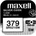 Maxell Бутонна батерия сребърна maxell sr521 sw -ag0-379- 1.55v (sr521sw)
