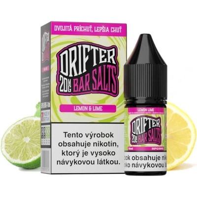 Juice Sauz Drifter Bar Salts Lemon & Lime 10 ml 20 mg