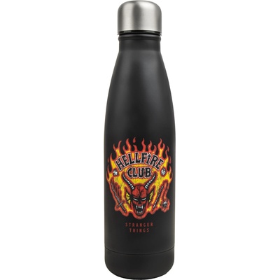 Cinereplicas Бутилка за вода CineReplicas Television: Stranger Things - Hellfire Lives, 500 ml (CR4075)