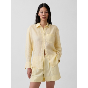 GAP Лнена oversize риза GAP GAP | Zhalt | ЖЕНИ | XXS