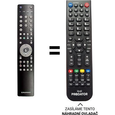 Diaľkový ovládač Emerx Grundig TP3