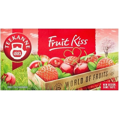 Teekanne WOF Fruit Kiss třešně jahody 20 x 2,5 g