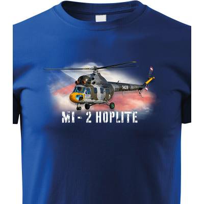 Dětské tričko Mi-2 Hoplite ModráCanvas Dětské tričko Bezvatriko.cz 3381