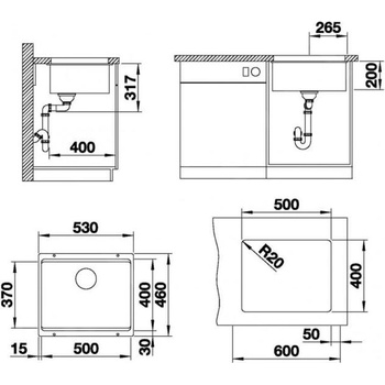 Image 1 of BLANCO ETAGON 500-U (522236)