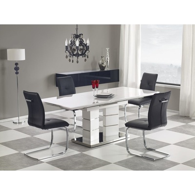 Halmar Rozkládací jídelní stůl LORD bílý