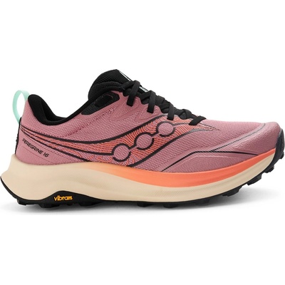 Saucony Дамски маратонки Saucony Womens Peregrine 16 Off-Road Trail Running Shoes - Mauve/Salmon