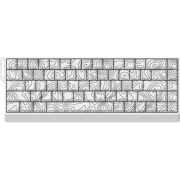 Madlions Professional Gaming Mechanical Keyboard FIRE 68 ULTRA 8K (FIRE-68-ULTRA-CNT-WH)