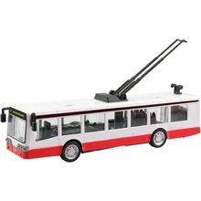 City Collection Kovový trolejbus na spätný chod 16 cm