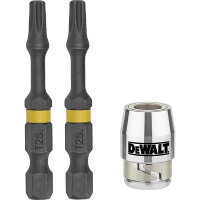 Šroubovací bit 2 x T25 + magnetický držák IMPACT TORSION EXTREME DT70538T DeWALT DT70538T
