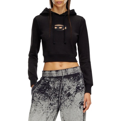 Diesel F-Slimmy-Hood-OD Sweat-Shirt čierna