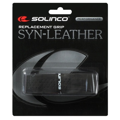 Solinco Покривен грип Solinco Syn-Leather Replacement Grip 1P - Черен