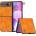 Motorola Razr 40 ABEEL Litchi Texture Wallet Калъф и Протектор
