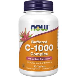 NOW NOW Vitamin C-1000 Complex, 90 Tablets - fitnesdobavki - 31,10 лв