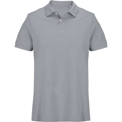 Sol´s Collection polokošile Pacific piqué těžká bavlna krátký rukáv unisex COT254439n4501-pure grey