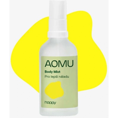 AOMU Happy Body Mist přírodní mlha pro lepší náladu 50 ml
