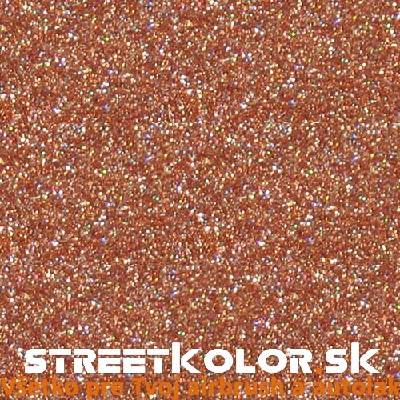 KolorPearl Brilliant farba riedidlová, Odtieň Hologram Svetlý Medený,400micro