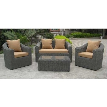 Mira-N Градински сет СИВО ратан (019518)