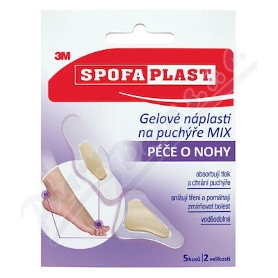 3M Spofaplast 913N Gélové náplasti na pľuzgiere MIX 5 ks