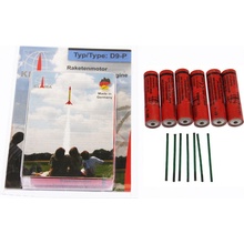Klima raketový motor D9-P 6ks