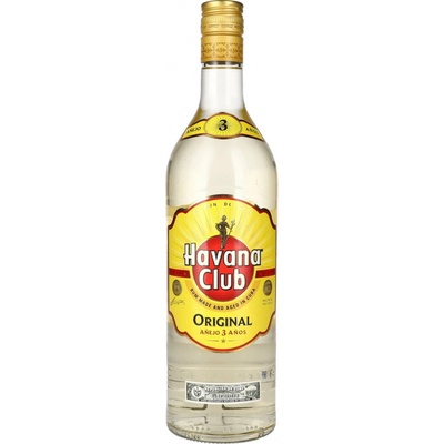 Havana Club Añejo 37,5% 3y 1 l (čistá fľaša)