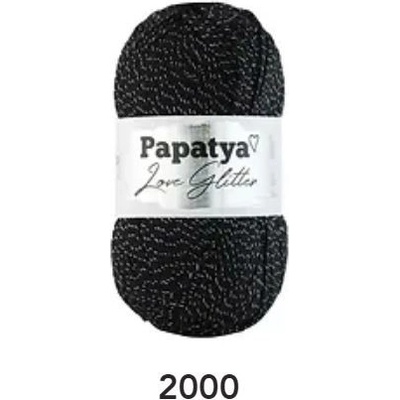 Příze Kamgarn Papatya Love Glitter 2000
