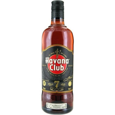 Havana Club Añejo 7 Años Burna Boy40% 0,7 l (čistá fľaša)