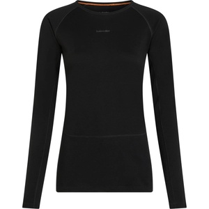Icebreaker Дамско мериносово термобельо Icebreaker Women's Merino 200 Zoneknit L/S Crewe Merino base layer - Black - размер XS (115-2824-0111)