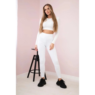 Brooklyn white leggings biela One size Kesi