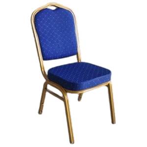 Mira-N Horecano - кетъринг стол, метален със синя седалка, 45x51xh93 см (BC-065B) (016666)