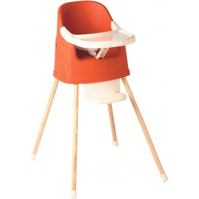 Thermobaby Столче за хранене Thermobaby Youpla 2в1, Оранжево (NEW023886)