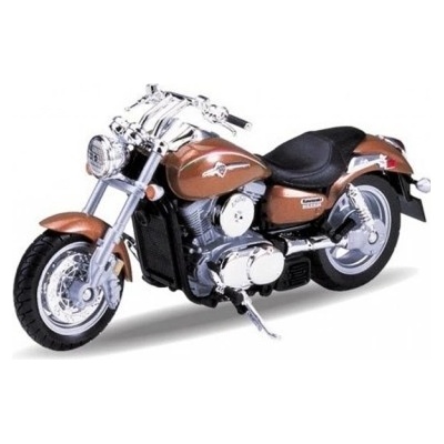 Welly Kawasaki 2002 Vulcan 1500 Mean Streak zlatá 1:18