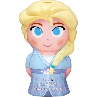 EP LINE Frozen Elsa 2D sprchový gél a šampón 400 ml