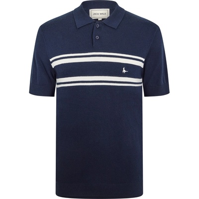 Jack Wills Блуза с яка Jack Wills Men's Short Sleeve Polo Shirt - Navy
