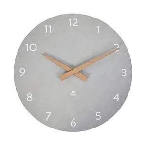 Alba Стенен часовник, 30 cm, ALBA, "Hormilena", светло сив HORMILENA G (HORMILENA G)