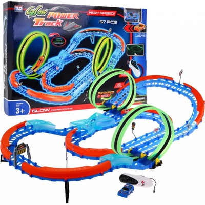 JOKO Veľká Fluor Autodráha s LED svetlom