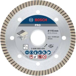 Bosch - Диамантен режещ диск за мрамор 115x22, 23 мм 2608602478 (2608602478)